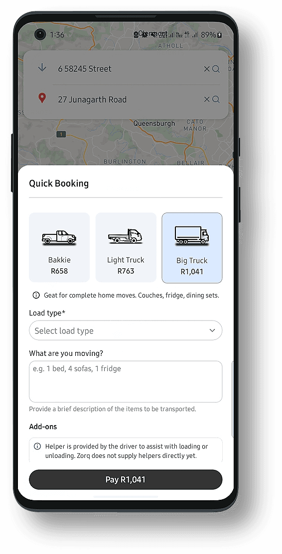 Zorq App Preview
